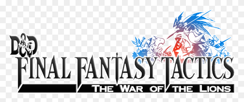 942x354 Circumstance Mods Dampd Final Fantasy Tactics Intro Index - Final Fantasy Logo PNG