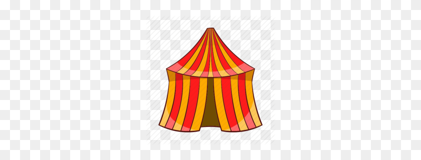 260x260 Circus Clipart - Circus Tent Clipart