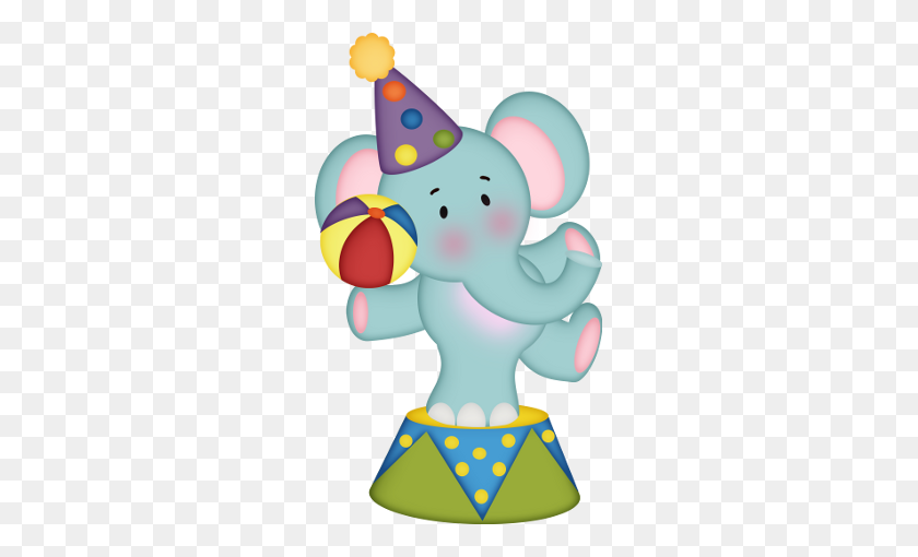 263x450 Circus Elephant Clip Art Big Top, Circus Party - Circus Clipart Free