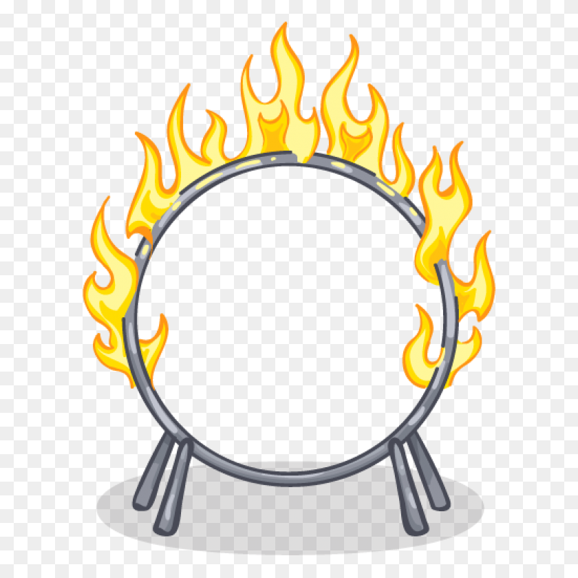 1024x1024 Circus Ring Of Fire Clipart Clip Art Images - Shrine Clipart
