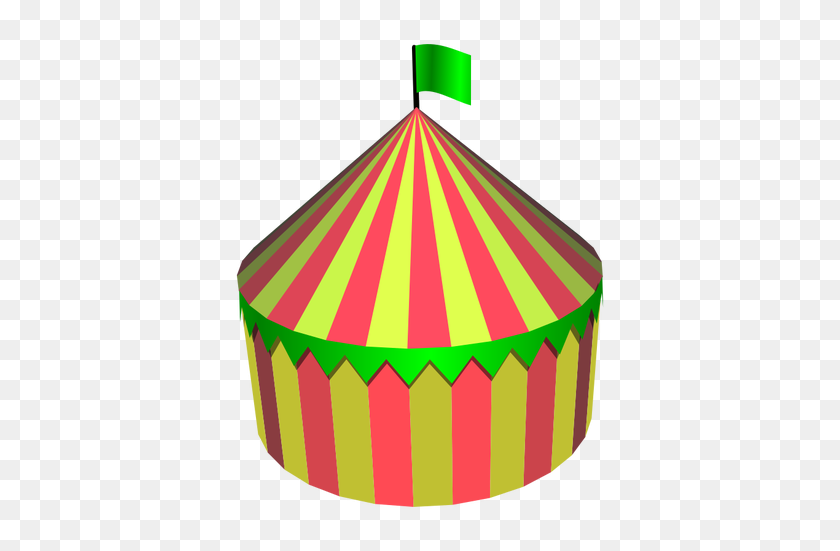 500x491 Circus Tent - Carnival Tent Clipart