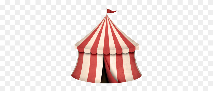 280x300 Circus Tent Camp - Carnival Tent Clipart