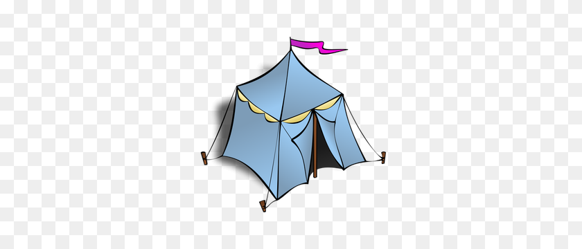 300x300 Circus Tent Clip Art Illustration - Circus Tent Clipart