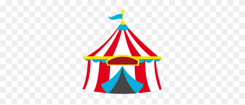 286x302 Circus Tent Matriek Afskeid Circo, Decoracion - Circus Tent PNG