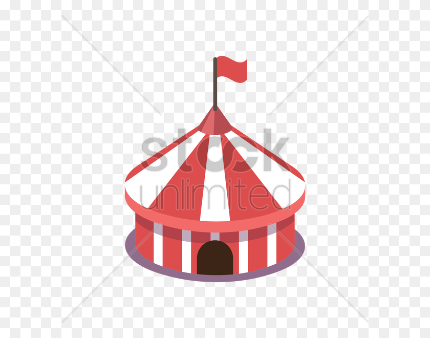 600x600 Circus Tent Vector Image - Circus Tent PNG