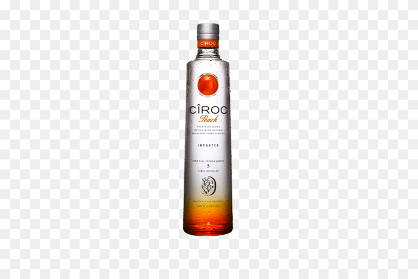 500x500 Ciroc Peach - Ciroc Bottle PNG