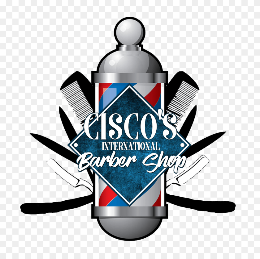 2000x2000 Cisco Barbershop A Diverse, New York Style Barber Shop - Barber Shop Logo PNG