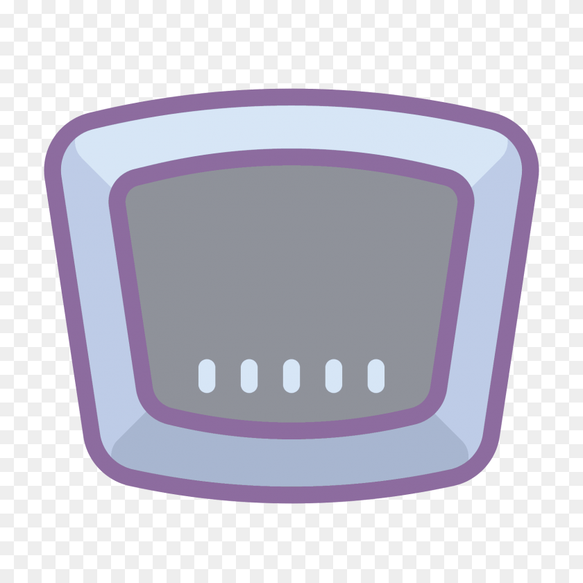 1600x1600 Cisco Router Icon - Purple Background PNG