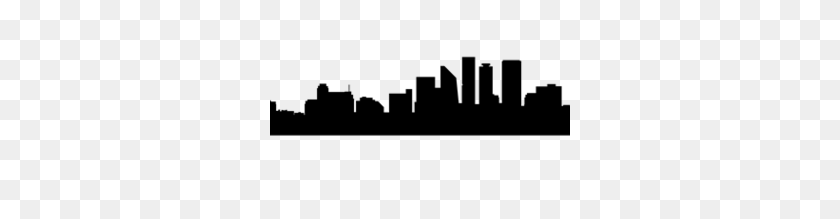 300x159 City Building Clipart Black And White Png Clipart Station - City Building PNG