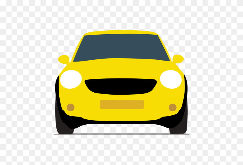 512x512 City Car Front View - Car Front PNG
