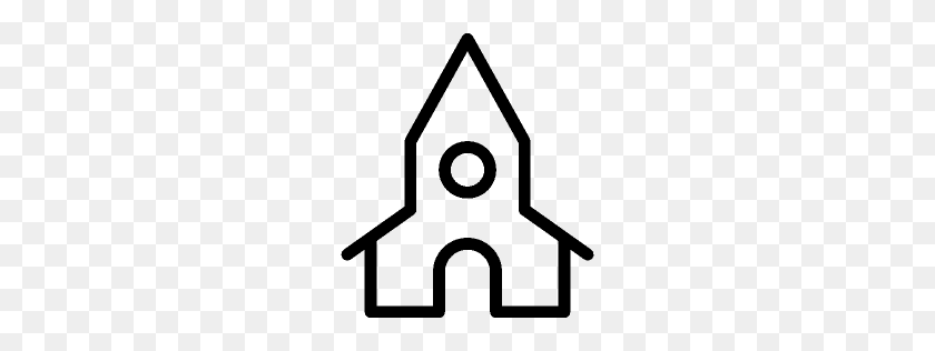 256x256 Город Городская Церковь Значок Иос Iconset - Значок Церкви Png