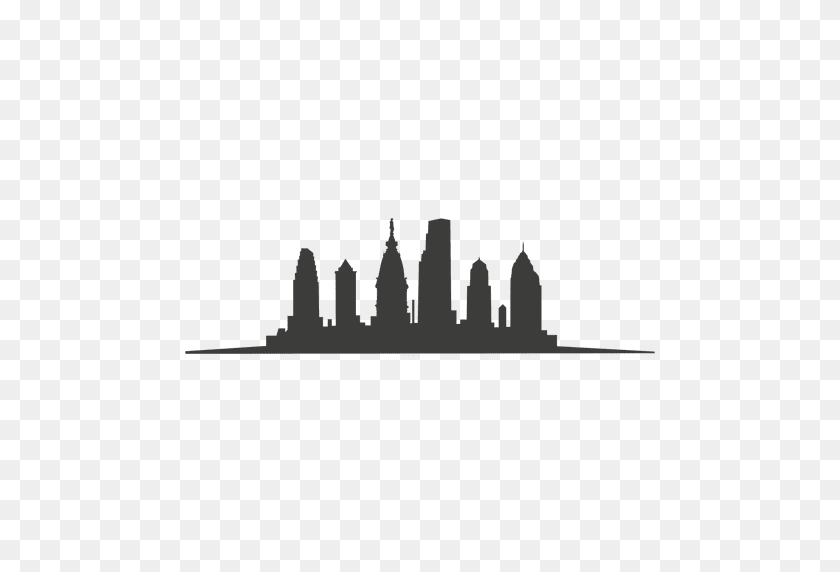 512x512 City Skyline Transparent Png Or To Download - Boston Skyline Silhouette PNG