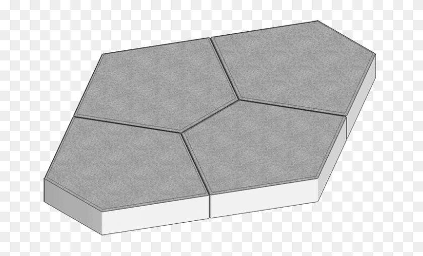 800x460 Cityscape Pentagon - Concrete Texture PNG