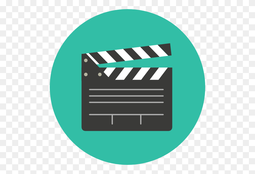 512x512 Clapboard, Clapperboard, Clapper, Entertainment, Cinema, Film - Movie Clapboard Clipart
