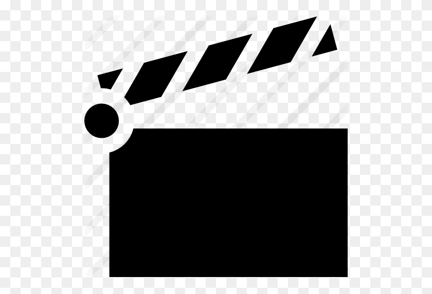 512x512 Clapperboard - Clapperboard PNG