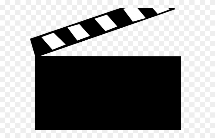 640x480 Clapperboard Clipart Bollywood - Clapboard Clipart