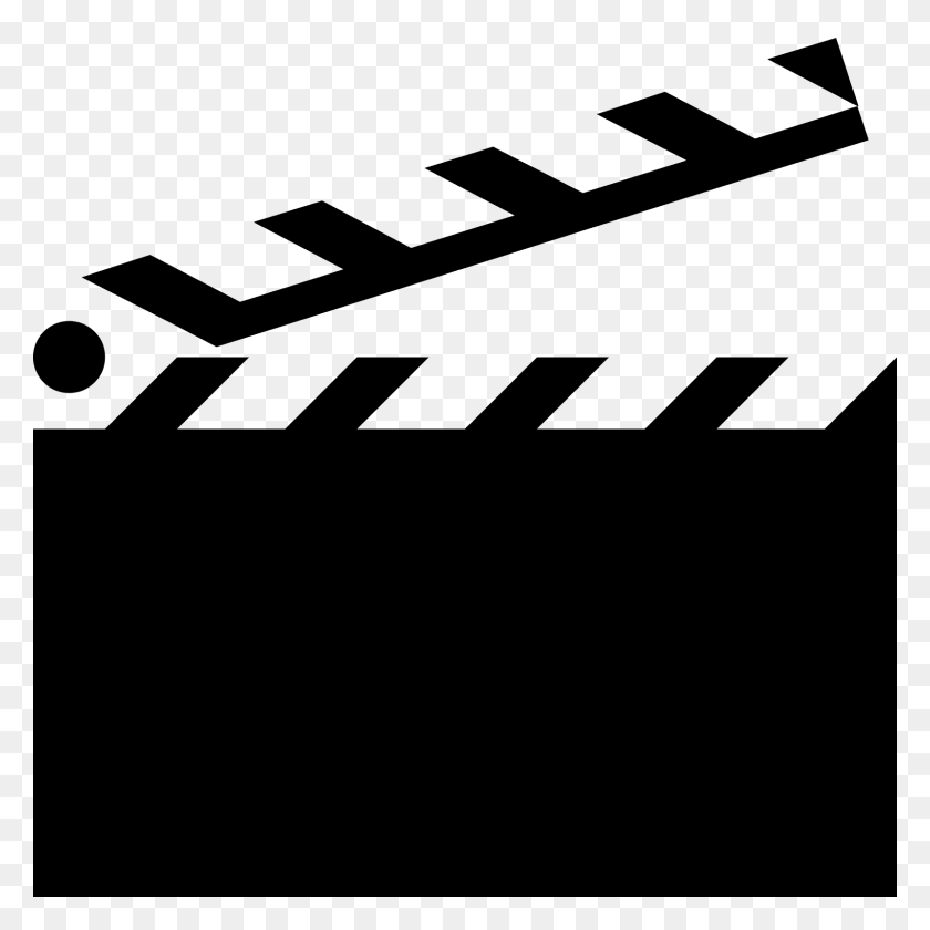 1600x1600 Clapperboard Icon - Movie Clapper PNG