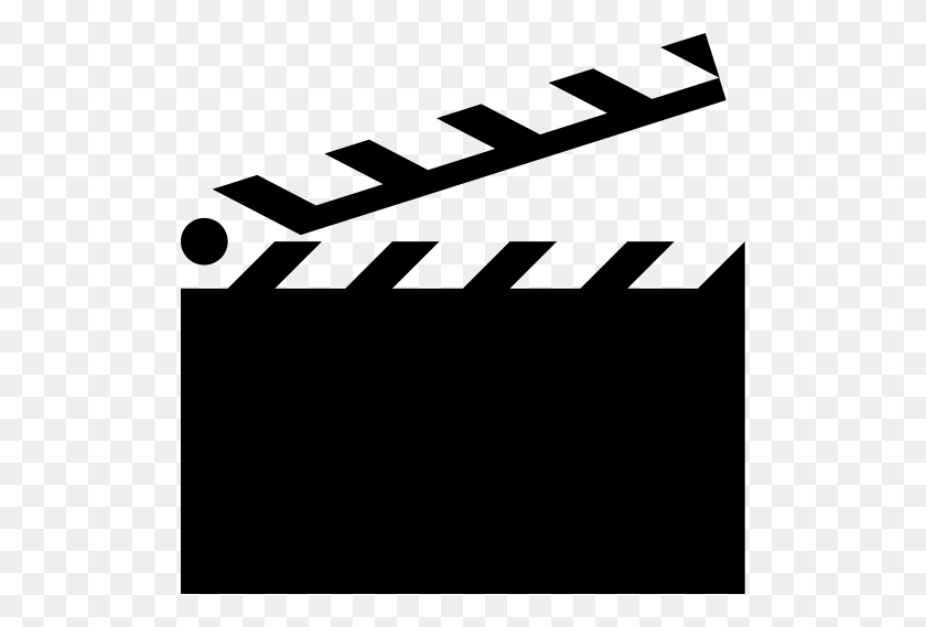 512x509 Clapperboard Icon, Clapperboard, Media Icon With Png And Vector - Clapperboard PNG