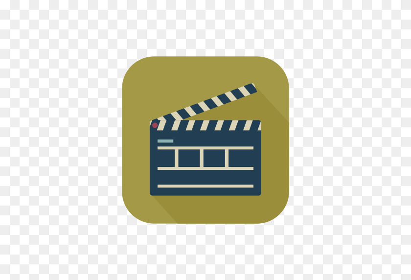512x512 Clapperboard Png Icon - Clapperboard PNG