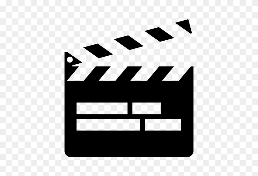 512x512 Clapperboards A Movie Director Icon With Png And Vector Format - Movie Clapper PNG