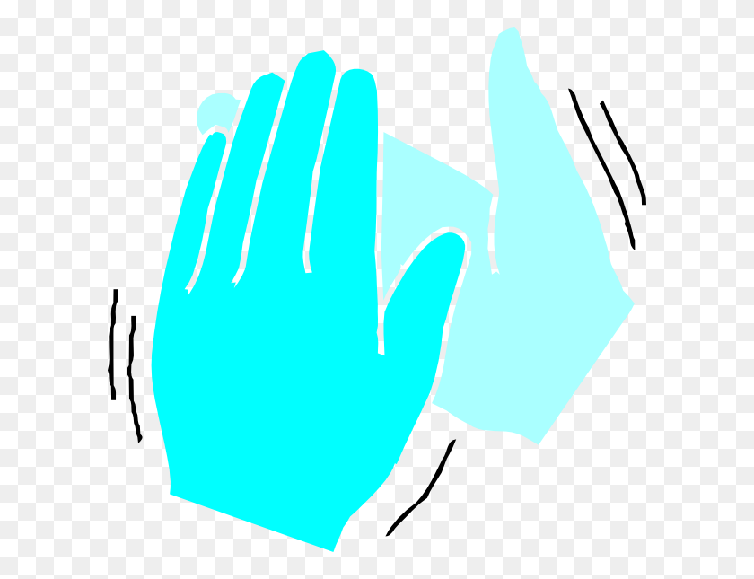 600x585 Clapping Hands Clip Art - Underwater Clipart
