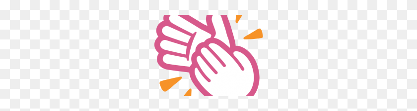 220x165 Clapping Hands Icon Icon Clapping Hands With Text Super Royalty - Clap Clipart