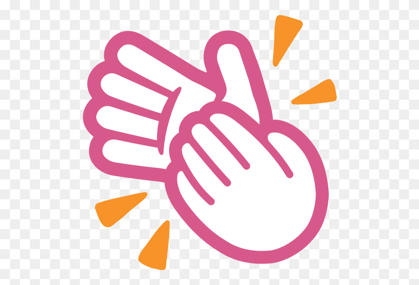 512x512 Clapping Hands Sign Emoji For Facebook, Email Sms Id - Clap Emoji PNG