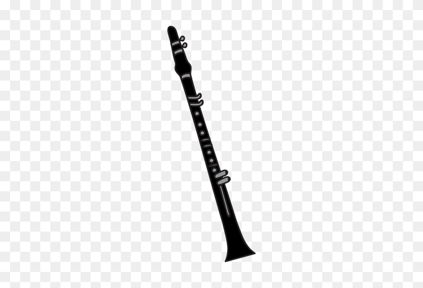 512x512 Clarinet Musical Instrument Doodle - Clarinet PNG