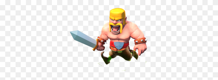 302x250 Clash Of Clans Barbarian King Png Png Image - Barbarian PNG
