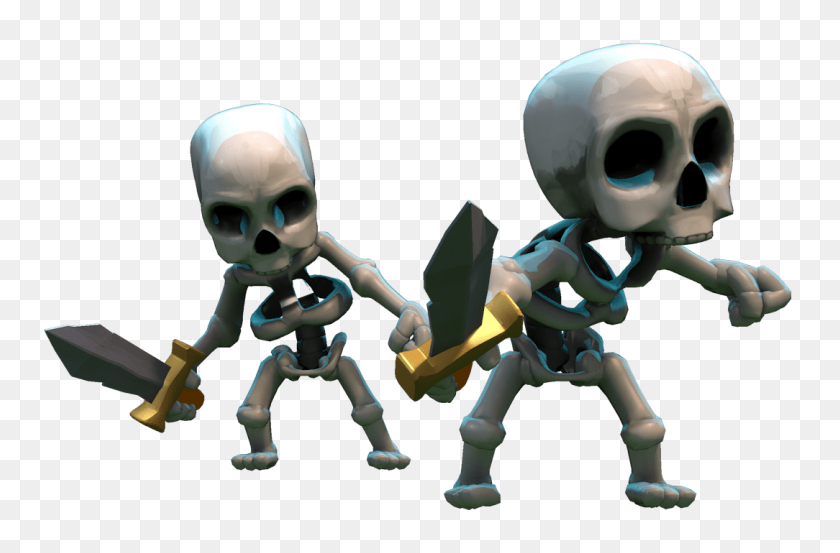 1084x686 Clash Of Clans Skeletons Transparent Png - Skeleton PNG
