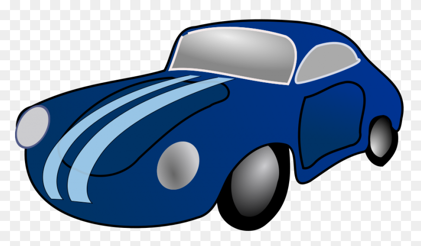 900x497 Classic Car Clip Arts Download - Cartoon Car PNG