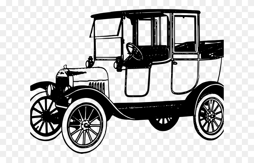 640x480 Classic Car Clipart Old Thing - Old Car Clipart Black And White