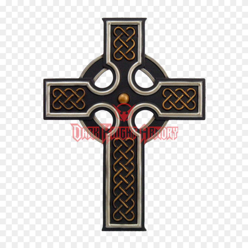 850x850 Classic Celtic Cross - Gothic Cross PNG