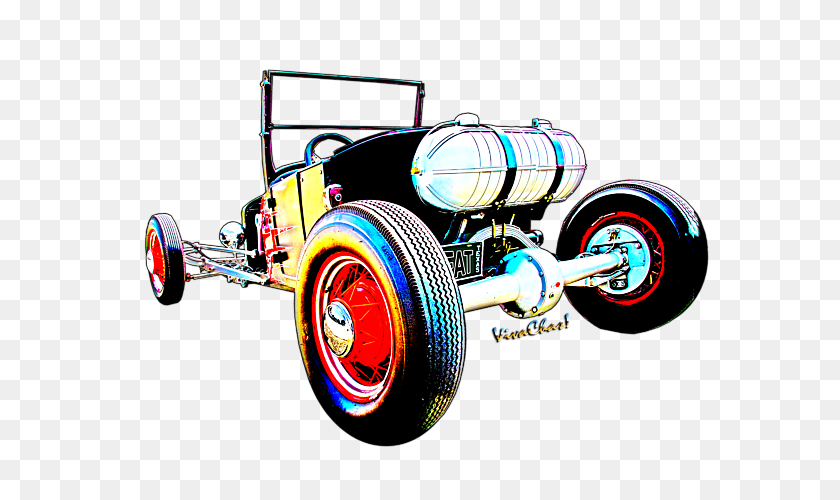 600x440 Classic Hot Rod T In A Stormy Sunset T Shirt For Sale - Rat Rod Clipart