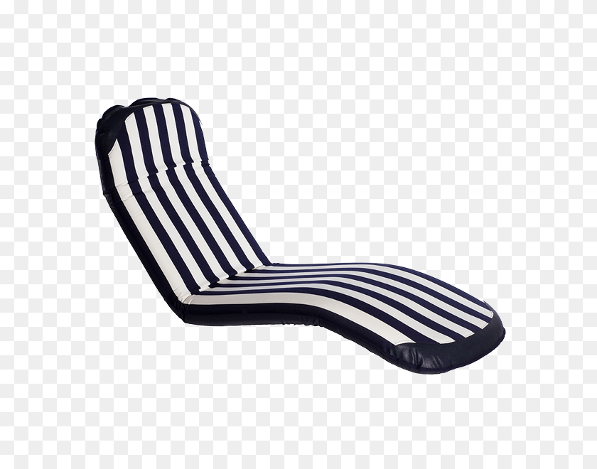 600x600 Classic Kingsize Blue White Stripe Comfort Seat - White Stripes PNG