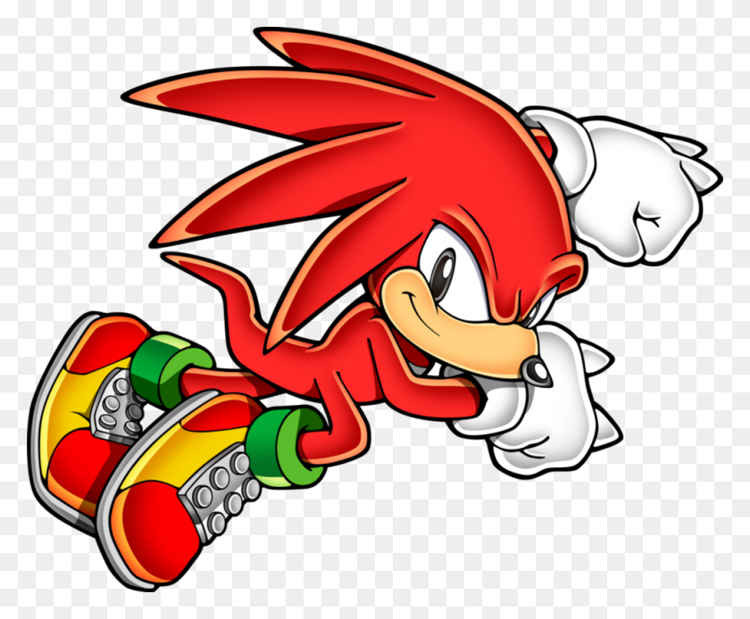 991x806 Classic Knuckles - Knuckles PNG