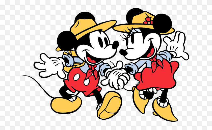 667x455 Clásico Mickey Mouse Y Sus Amigos Imágenes Prediseñadas Imágenes Prediseñadas De Disney En Abundancia - Imágenes Prediseñadas Del Parque