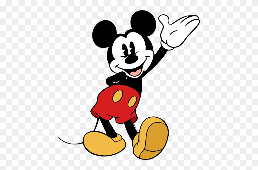 468x492 Classic Mickey Mouse Clip Art Disney Clip Art Galore - Playing With Friends Clipart