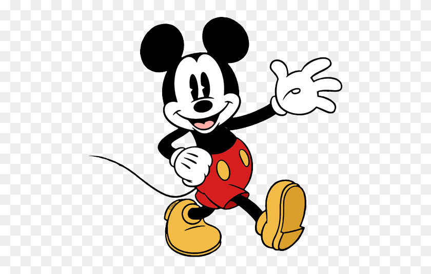 500x475 Imágenes Prediseñadas De Mickey Mouse Clásico, Imágenes Prediseñadas De Disney En Abundancia - Clipart Con Movimiento