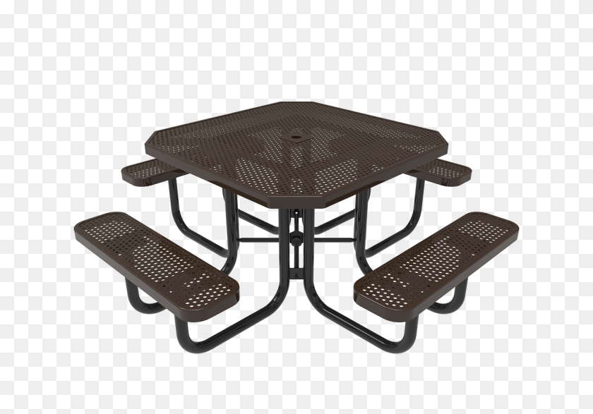 1200x812 Classic Octagon Picnic Table - Picnic Table PNG