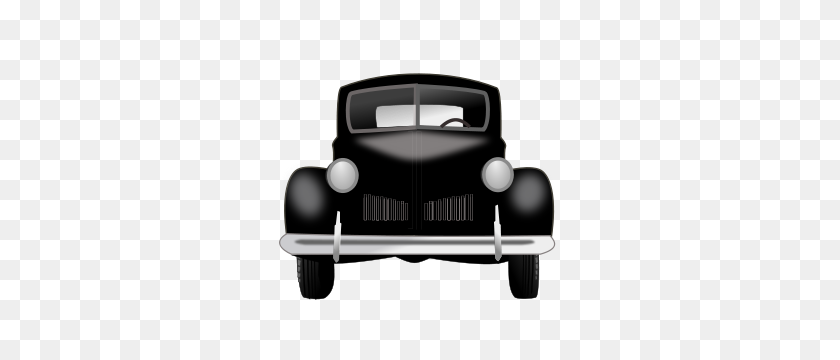 300x300 Classic Png Clip Arts, Class C Clipart - Classic Car Clipart Black And White