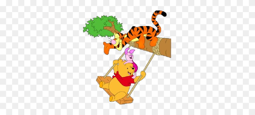 Classic Pooh Umbrella Clipart Clipartmasters - Classic Winnie The Pooh...