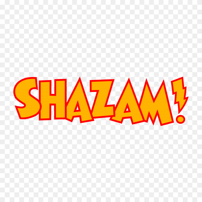 3000x3000 Classic Shazam Logo, Created With Photoshop! Character Title - Shazam Logo PNG