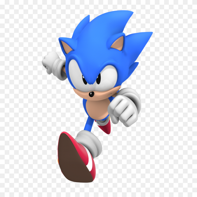 1024x1024 Classic Sonic Becoming His Own Character Should've Been What - Classic Sonic PNG