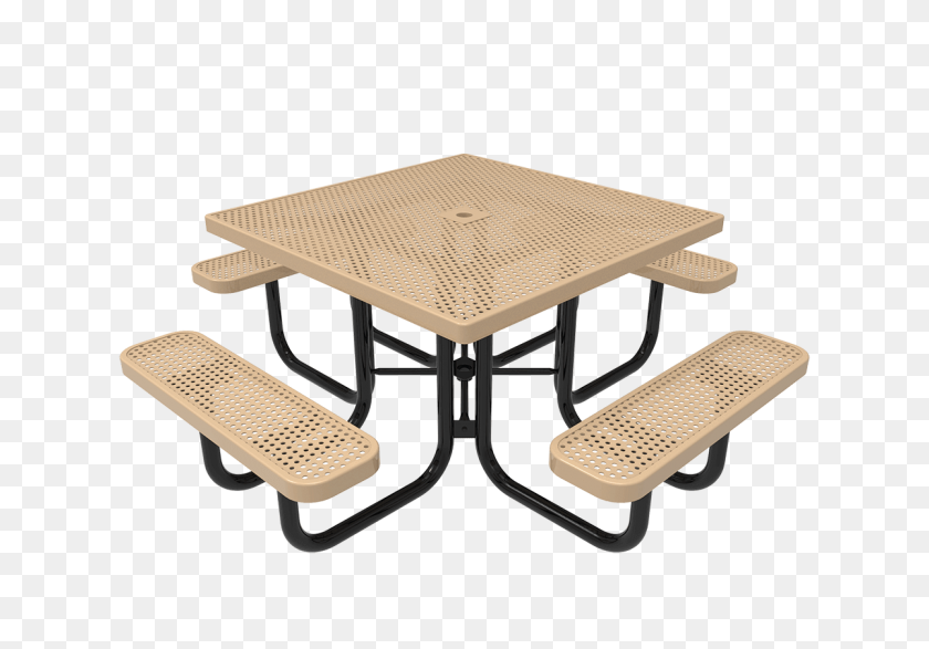1200x812 Classic Square Picnic Table - Picnic Table PNG