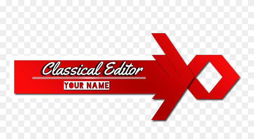 776x401 Classical Effective Logo - Red Effect PNG