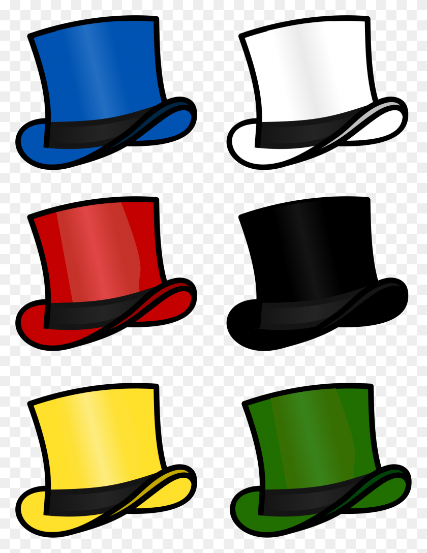 1712x2257 Classroom Decor Hats, Six - Hats Off Clipart