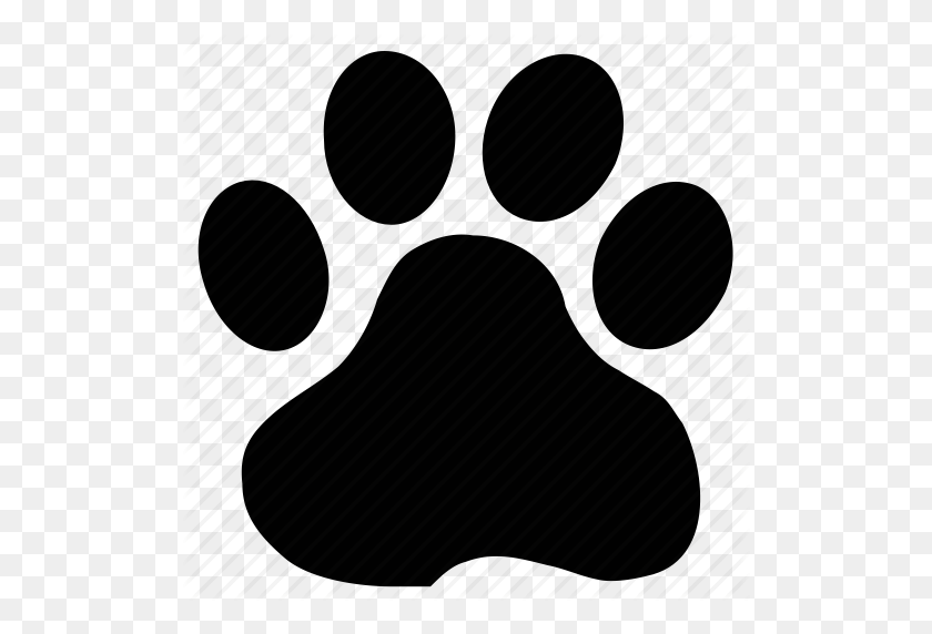 512x512 Коготь, Собака Paw, Стопы, Лапа, Лапа Версия Для Печати Icon - Собака Paw Печати Clip Art