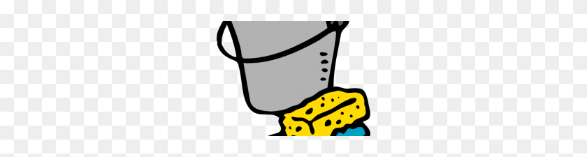 220x165 Clean Clipart Cleaning Bucket Sponge Water Clip Art - Water Bucket Clipart