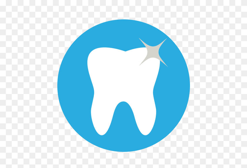 512x512 Limpio, Dental, Dentista, Icono De Diente - Dentista Png
